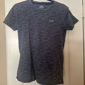 Hollister Must-Have Collection Heathered Gray Tee - XXS